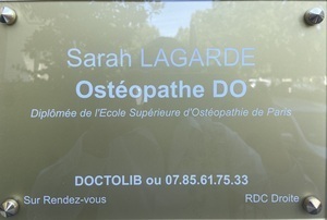 Ostéopathe - Lagarde Sarah Pontoise, 